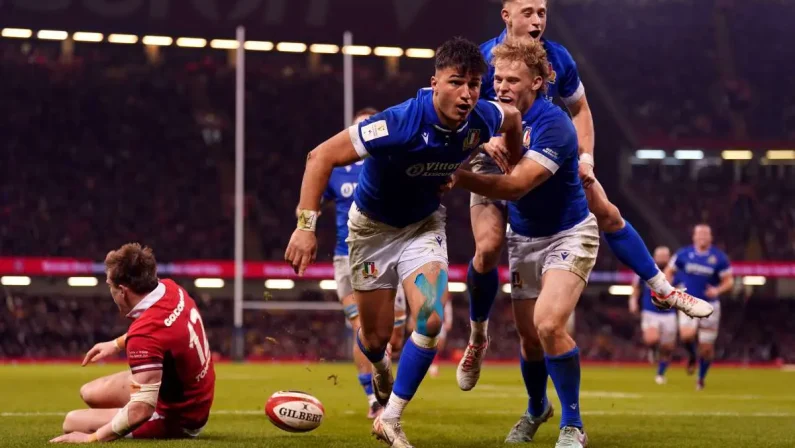 Italrugby vince in Galles, azzurri mai così nel Sei Nazioni