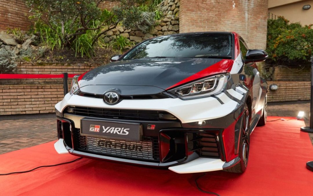 Toyota presenta la GR Yaris MY24 al Rally del Ciocco