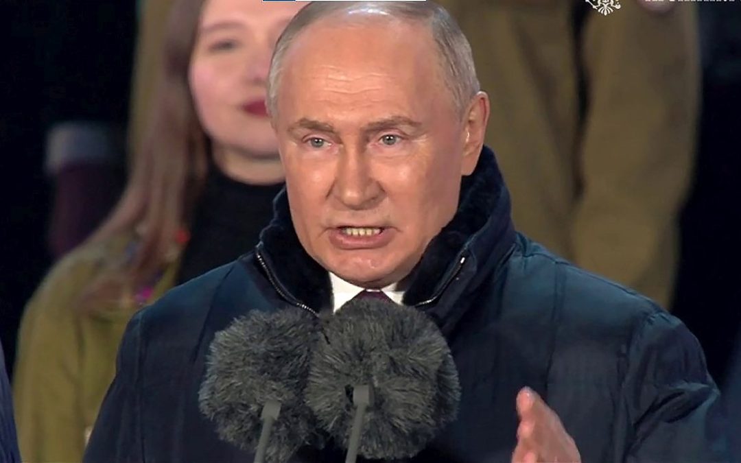 Putin “Terroristi come nazisti, arrestati stavano fuggendo in Ucraina”