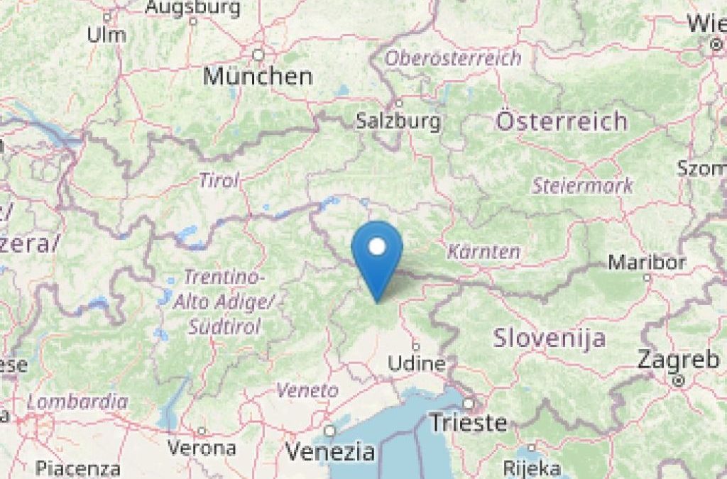 Terremoto di magnitudo 4.5 in provincia di Udine