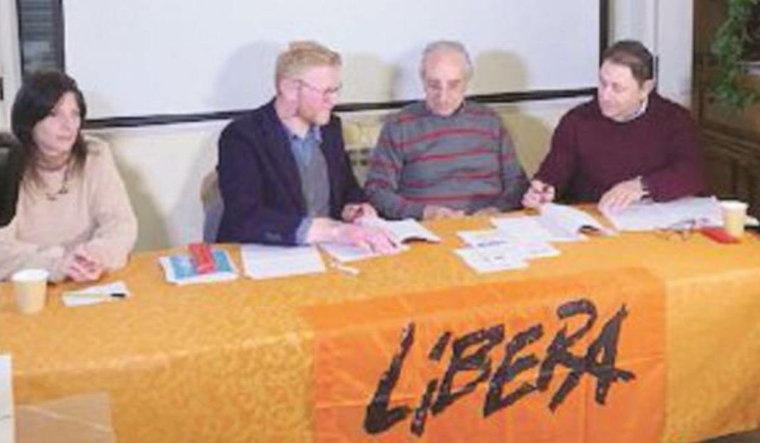 Da sinistra: Conci, Borrello, Tata e Sibio durante la sottoscrizione dell’intesa