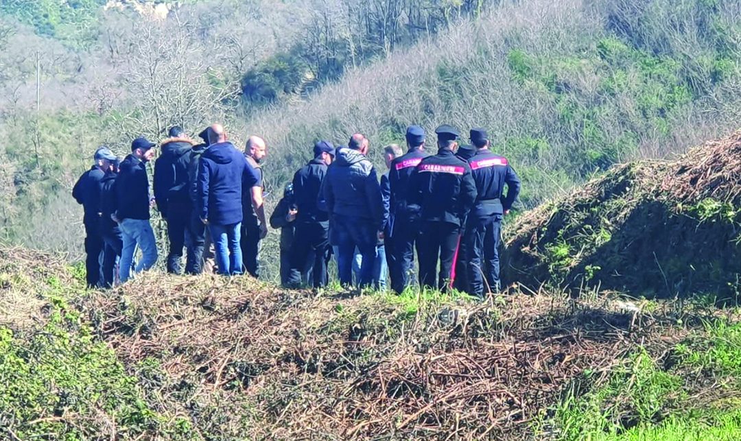 Le operazioni di ricerca del cadavere di Ion Iacob