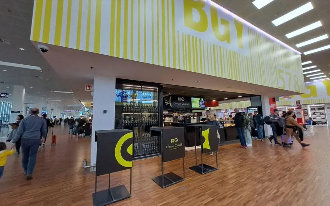 Chef Express apre il nuovo Sparkling Bar all’aeroporto di Milano Bergamo