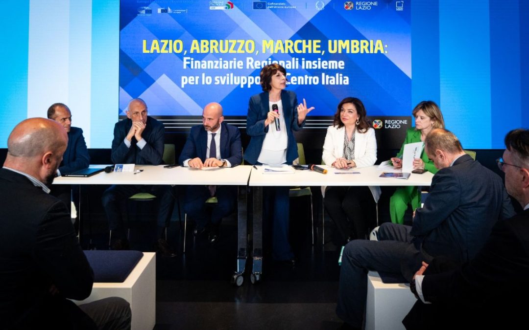 Protocollo intesa tra le finanziarie di Lazio, Abruzzo, Marche e Umbria