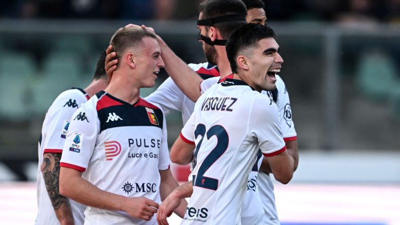 Il Genoa vince 2-1 in casa del Verona