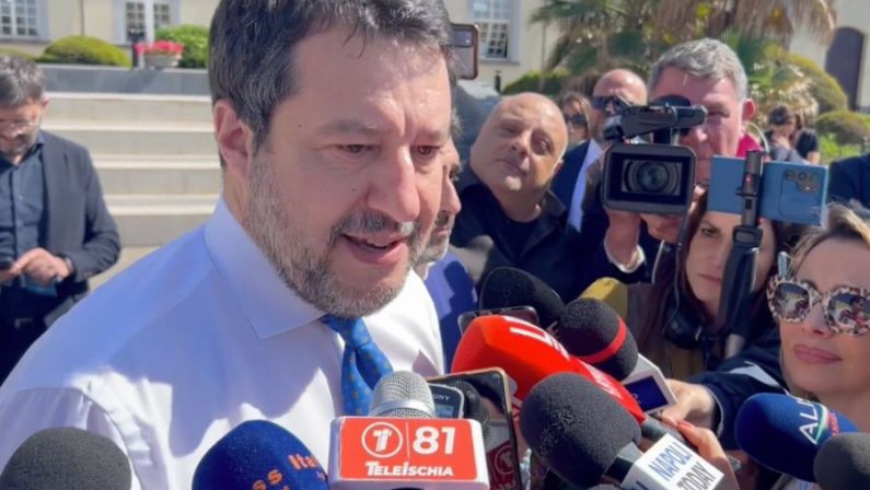 Sud, Salvini “Investimenti senza precedenti per recuperare ritardo”
