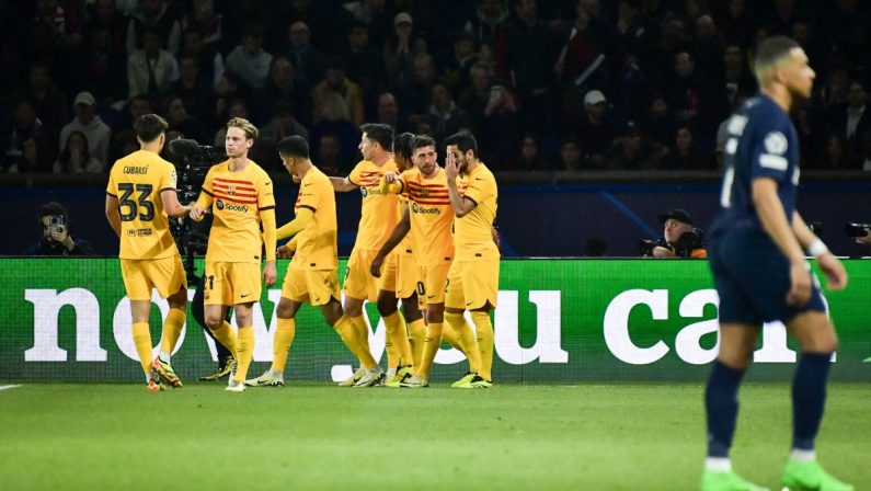 Spettacolo in casa Psg, il Barcellona vince 3-2