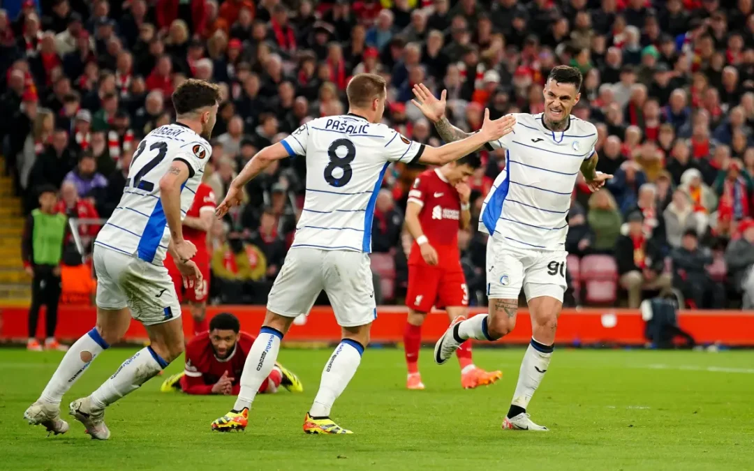 La Dea domina ad Anfield, Liverpool-Atalanta 0-3
