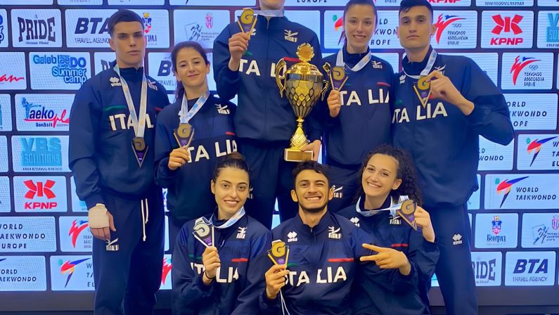 Grande prova della Nazionale di taekwondo al Serbia Open G2