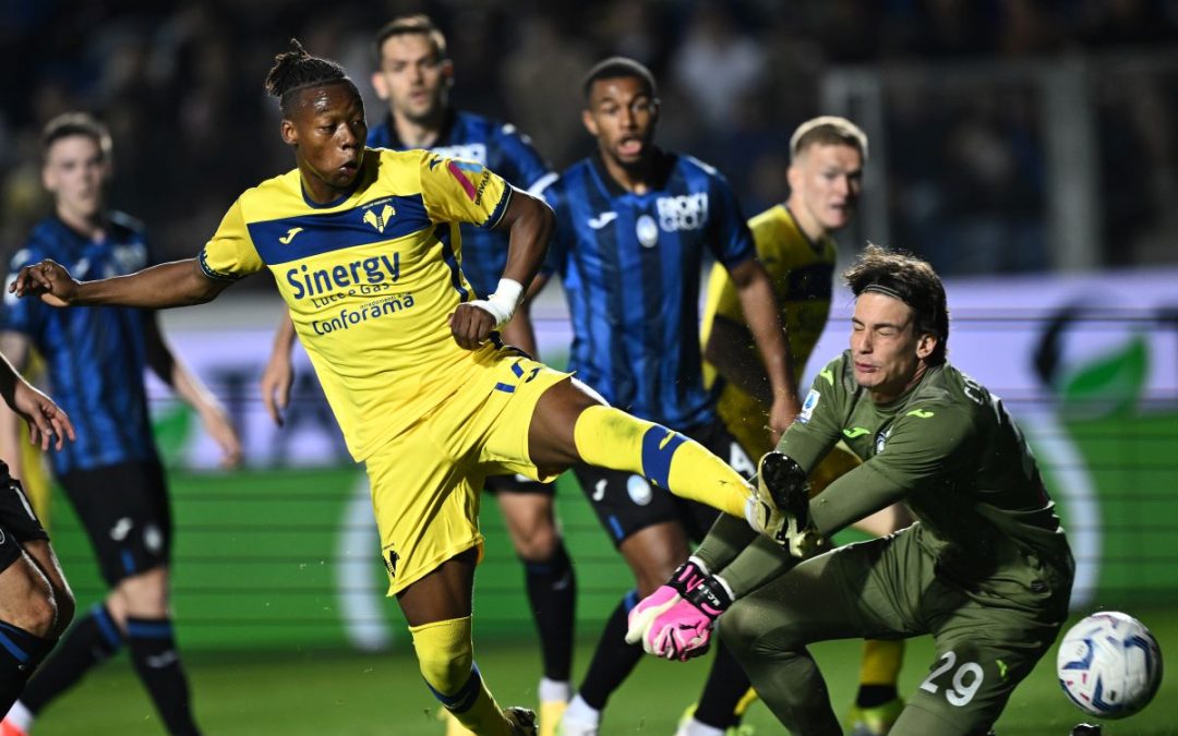 L’Atalanta si fa rimontare, è 2-2 contro il Verona