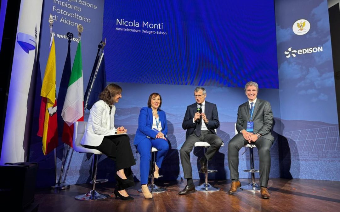 Edison inaugura un nuovo impianto fotovoltaico da 41 MW in Sicilia