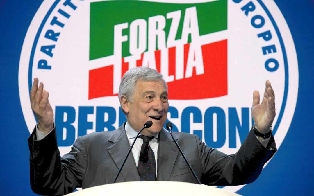 Tajani “Il mio obiettivo alle Europee è il 10%”