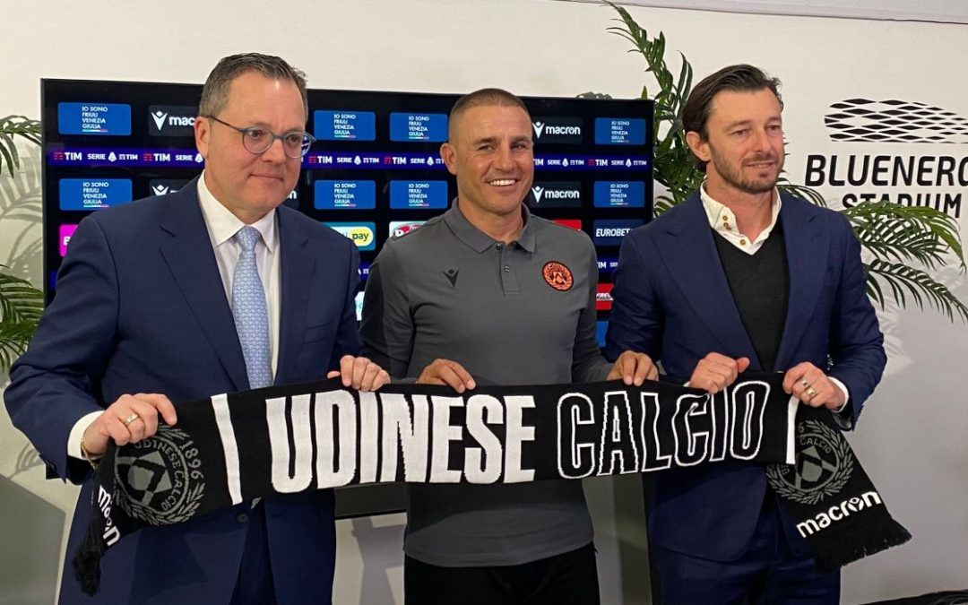 Cannavaro “Via la paura per la salvezza dell’Udinese”