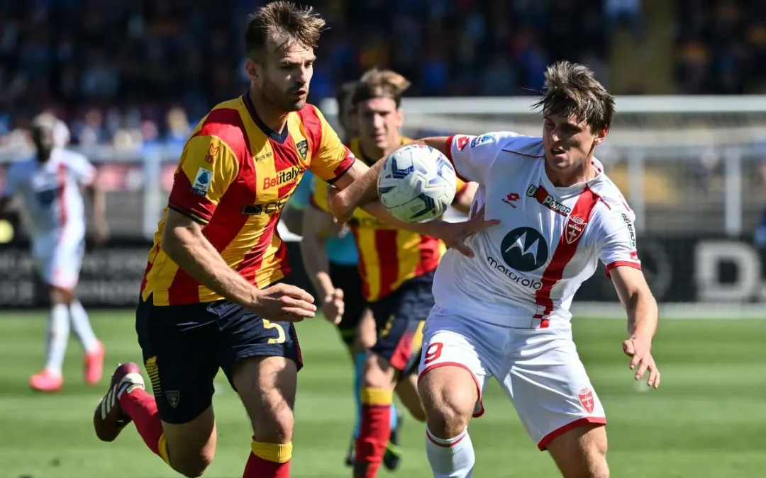 Succede tutto nel recupero, 1-1 tra Lecce e Monza