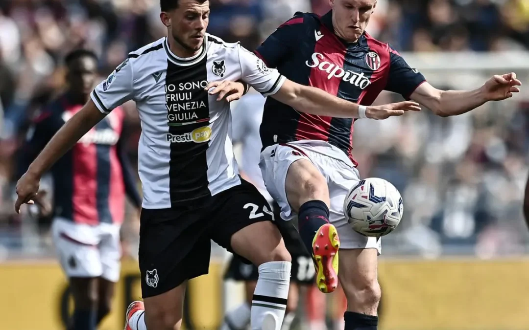 Bologna-Udinese 1-1, Saelemaekers risponde a Payero