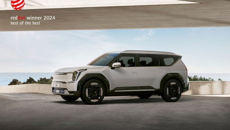 Kia EV9 vince il prestigioso Red Dot “Best of the Best”