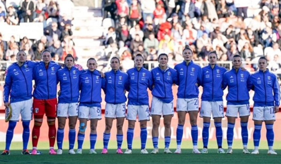 La Nazionale di calcio femminile a Cosenza, Lucia Conte: «Una bellissima giornata»