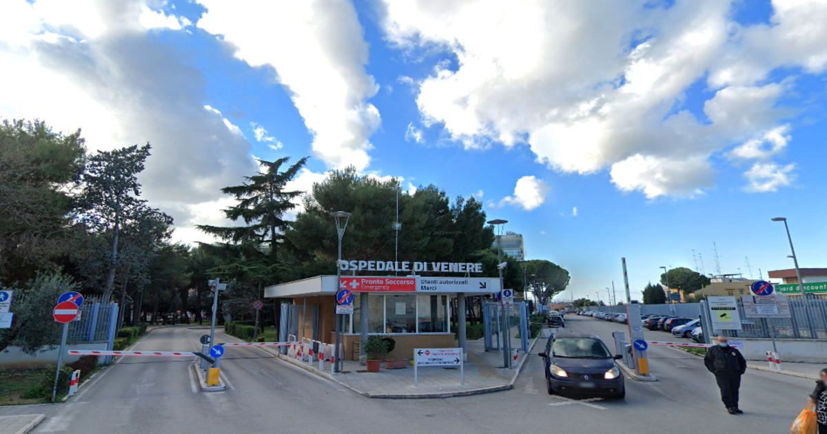 https://www.quotidianodelsud.it/wp-content/uploads/2024/04/Ospedale-Di-Venere-di-Bari.png