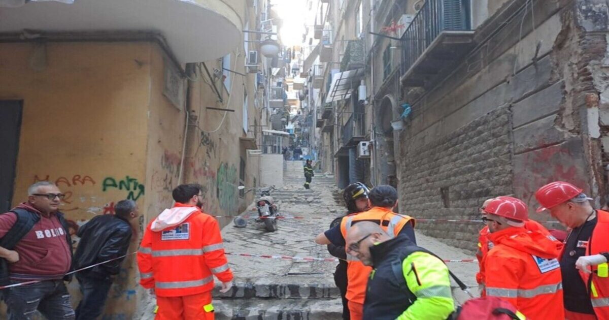 Napoli, esplosione ai quartieri Spagnoli: paura ma nessun ferito