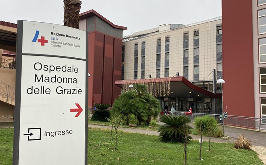 L'ospedale Madonna delle Grazie di Matera