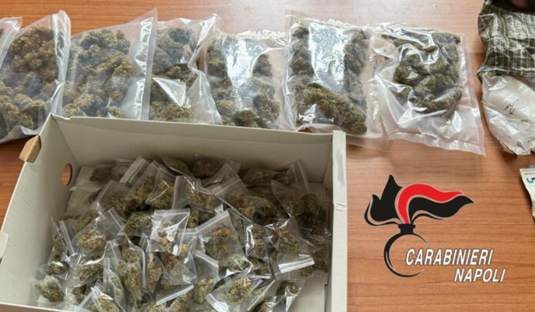 Spaccio di droga nel napoletano: 5 gli arresti, denunciato un minore