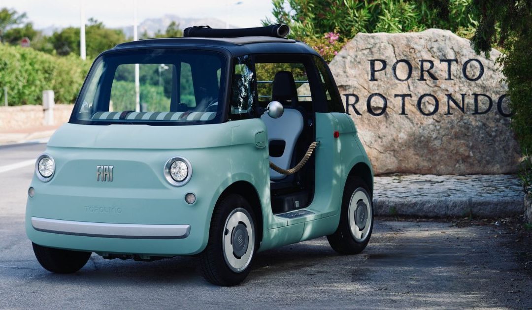 Fiat Topolino Dolcevita alla Fiera Nautica di Porto Rotondo