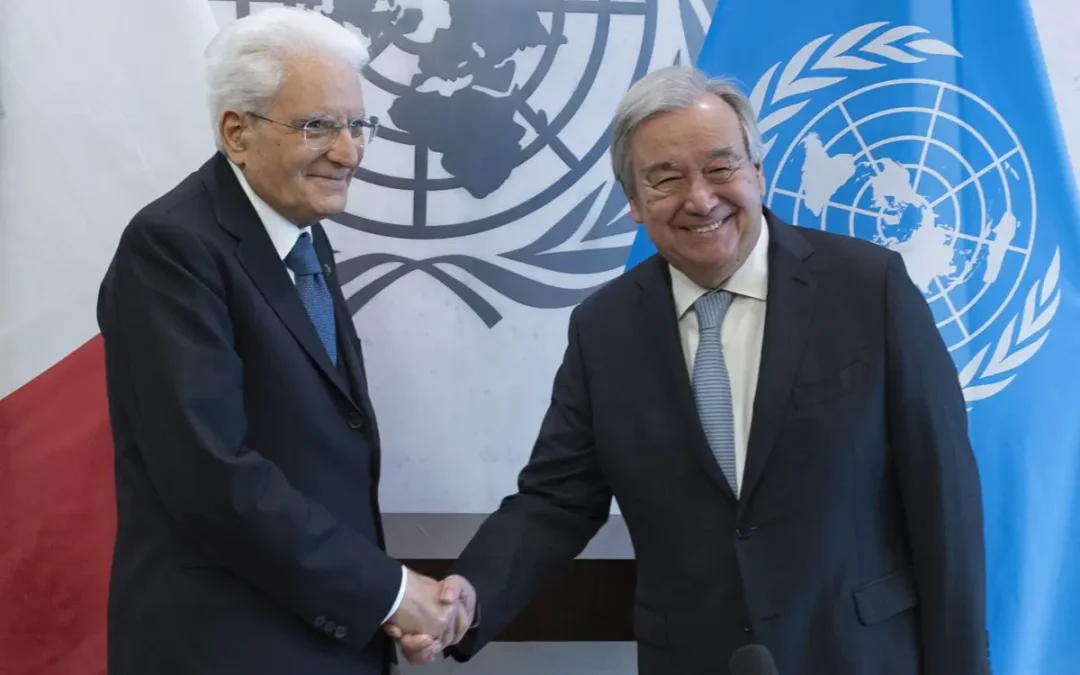 Mattarella incontra Guterres “L’Italia ha fiducia nell’Onu”