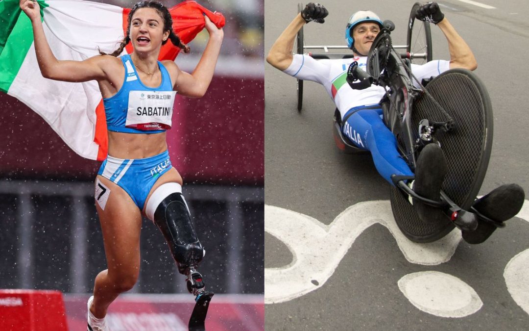Mazzone e Sabatini portabandiera alle Paralimpiadi di Parigi