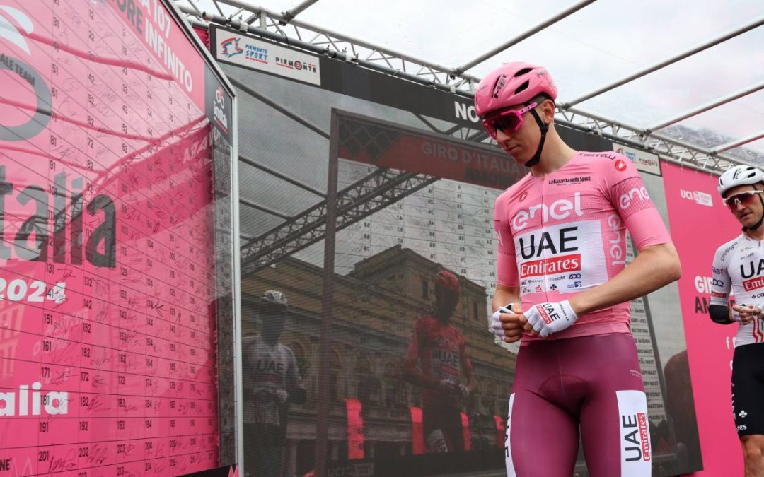 Pogacar padrone del Giro, vince anche l’ottava tappa