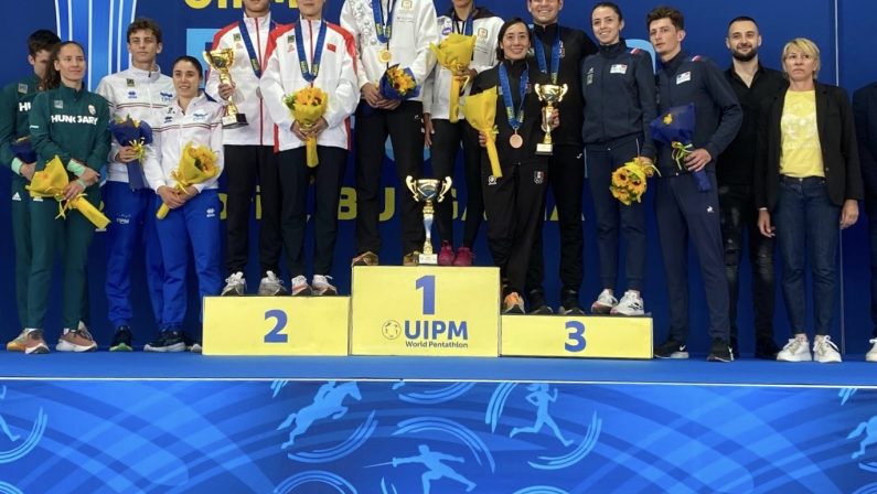 Italia del Pentathlon sesta in staffetta mista a Sofia