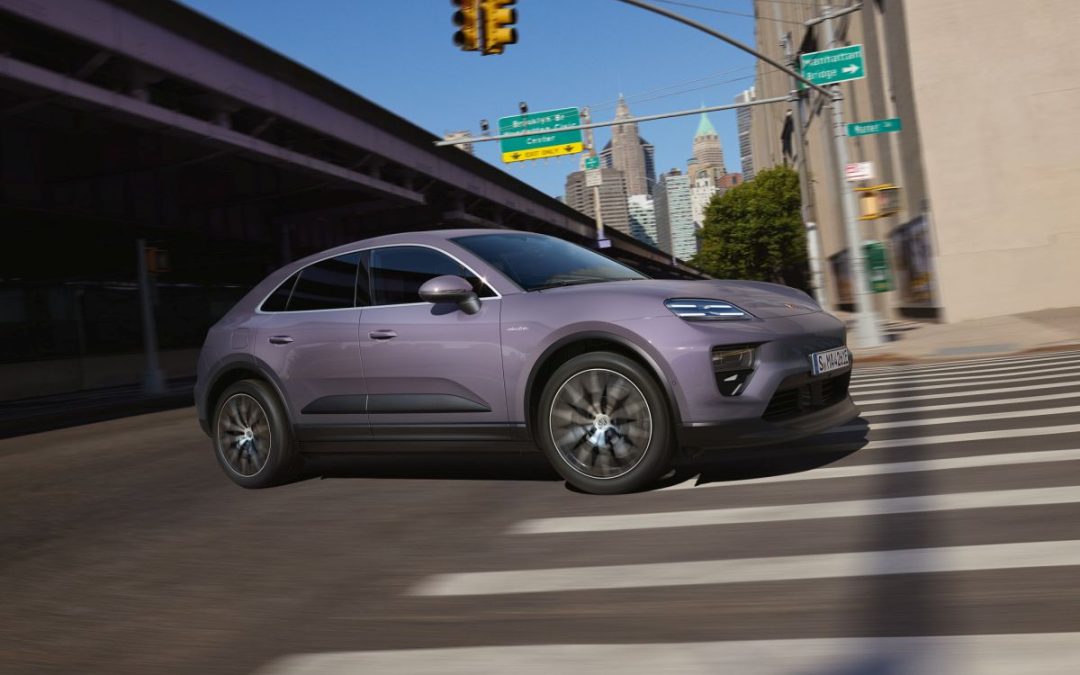 Tre gamme pneumatici Michelin per la nuova Porsche Macan 100% elettrica