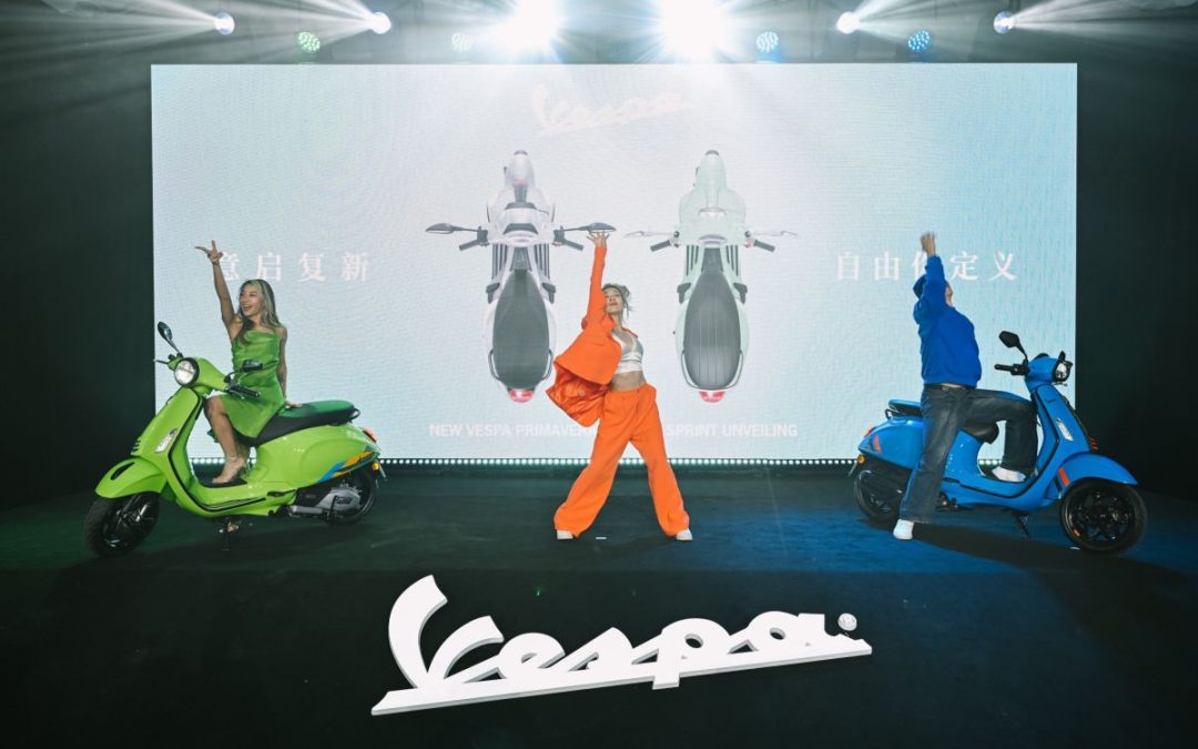 Svelate a Shanghai le nuove Vespa Primavera e Sprint