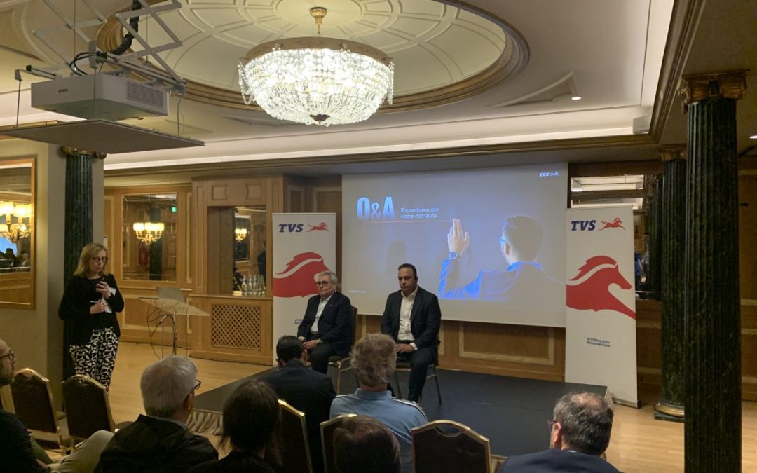 Tvs Motor Company apre una filiale diretta in Italia
