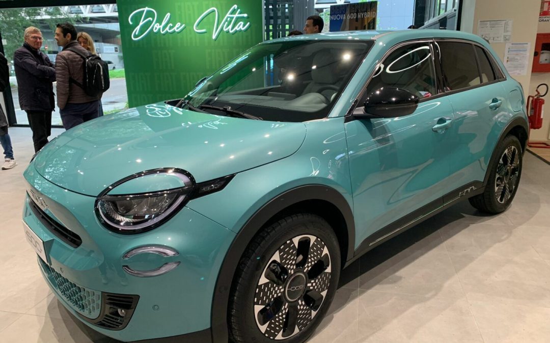 Fiat torna nel segmento B con la nuova 600 Hybrid