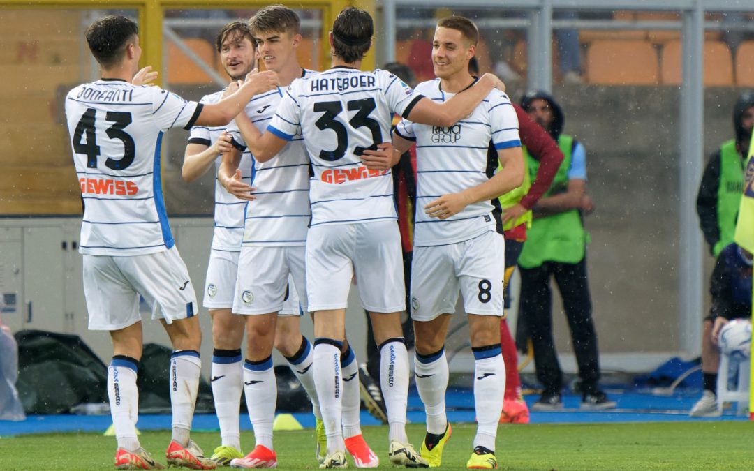L’Atalanta vince 2-0 a Lecce e mette al sicuro la Champions