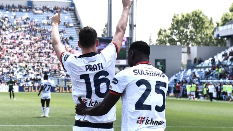 Sassuolo-Cagliari 0-2, i sardi restano in serie A