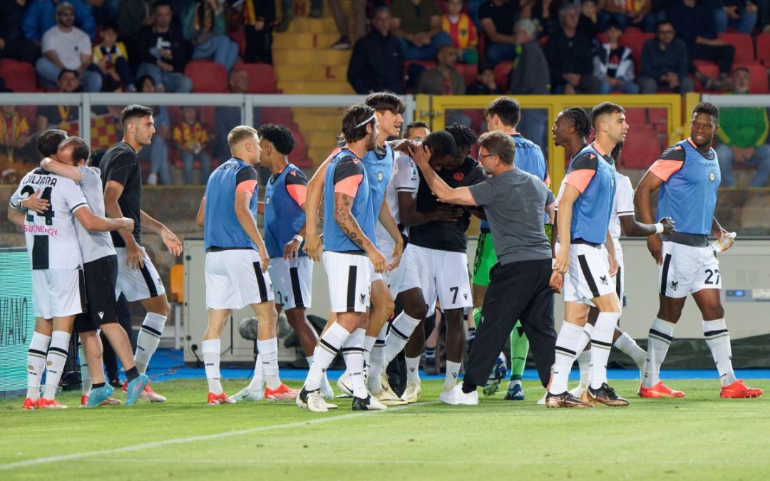 Udinese-Empoli 1-1 con due rigori al 90′ e al 104′