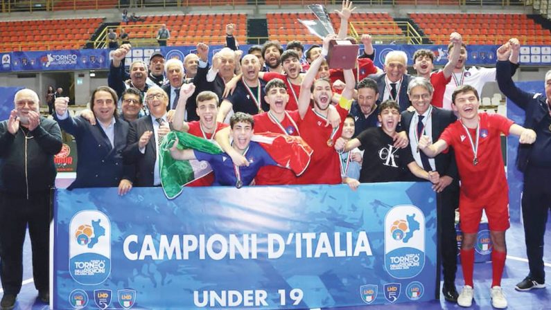 Calcio a 5, Calabria Under 19 campione d'Italia