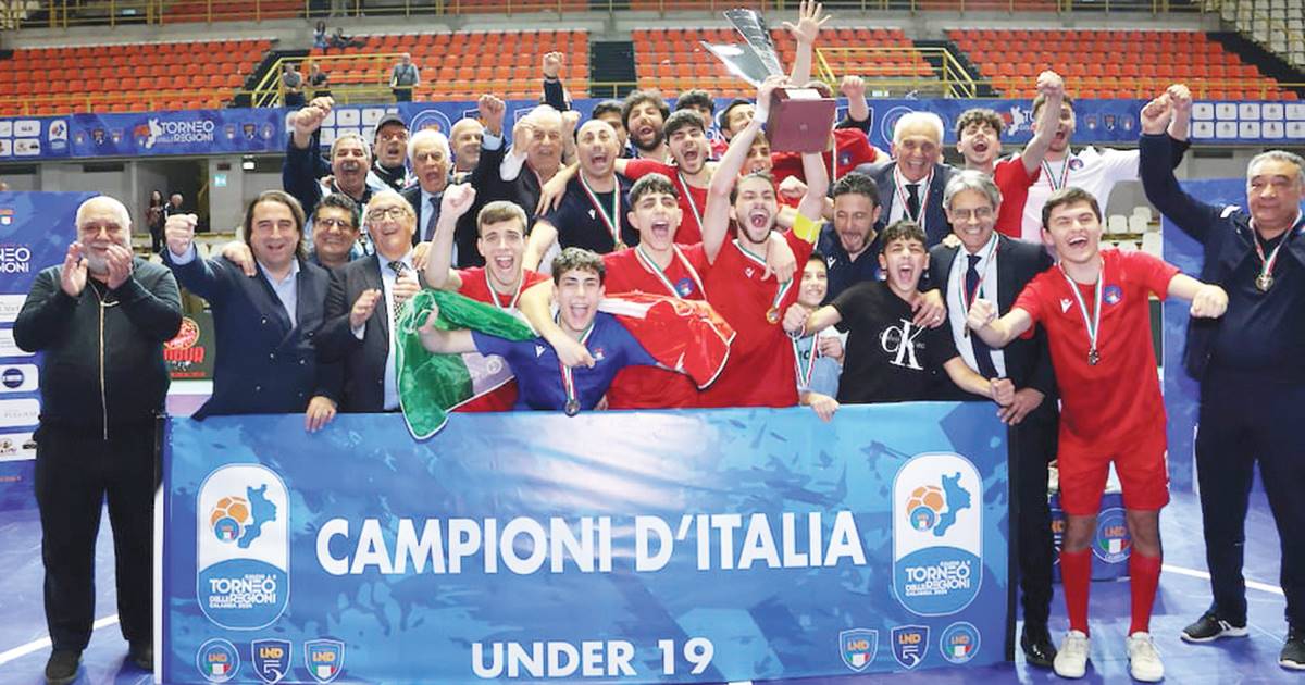 Calcio a 5, Calabria Under 19 campione di Italia
