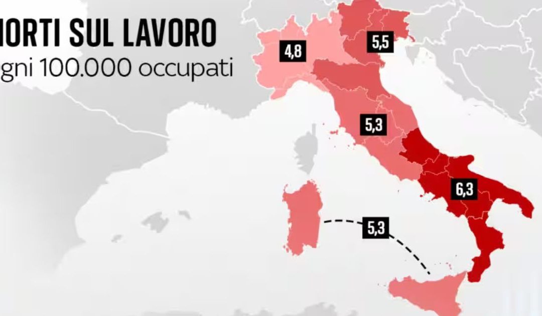 Morti sul lavoro: la precarietà in Italia uccide sempre più