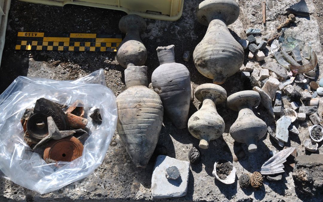 Nuovi reperti da scavi a Ostia antica, Sangiuliano “E’ una meraviglia”