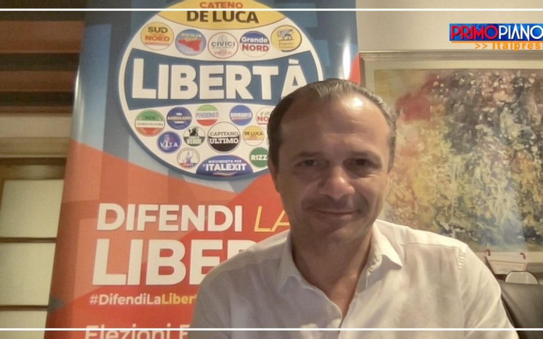 De Luca “Libertà unica lista non compromessa con il sistema”