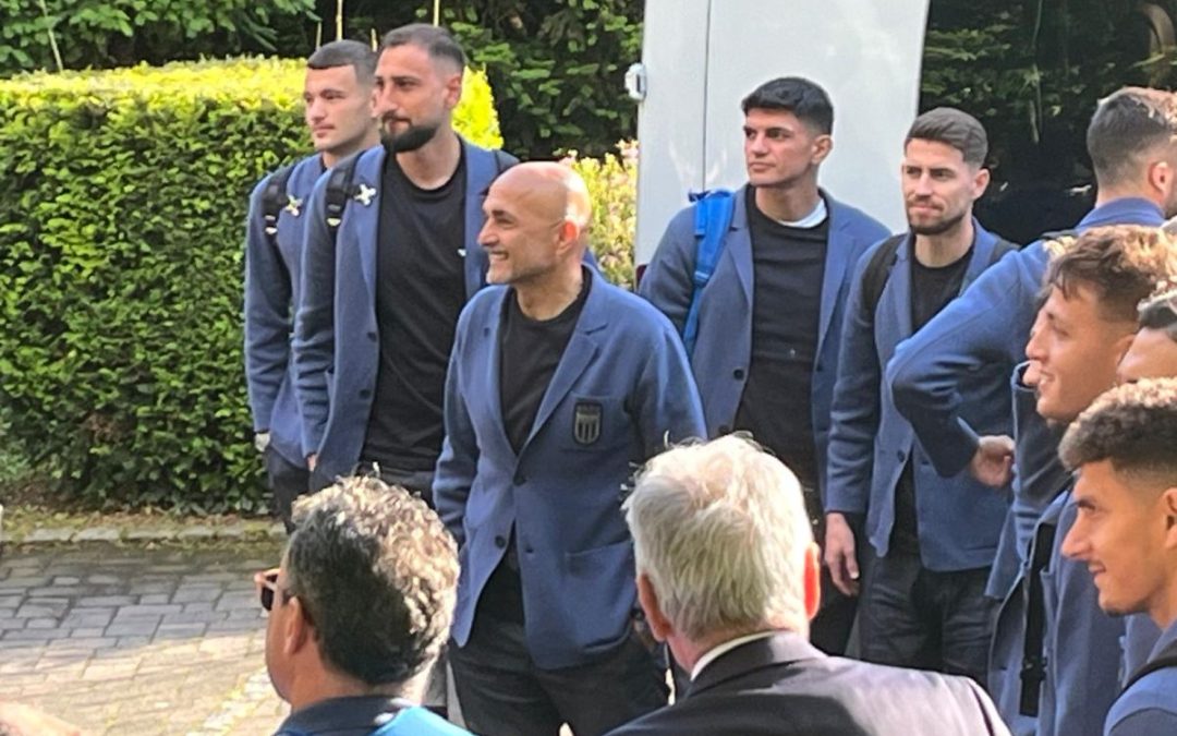Azzurri sbarcati in Germania, inizia l’avventura a Euro2024