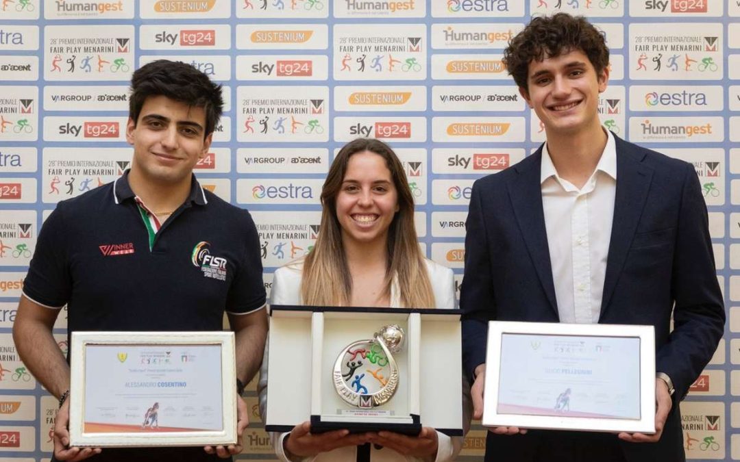 Fair Play Menarini, a Mori Premio FFGG Studio e Sport