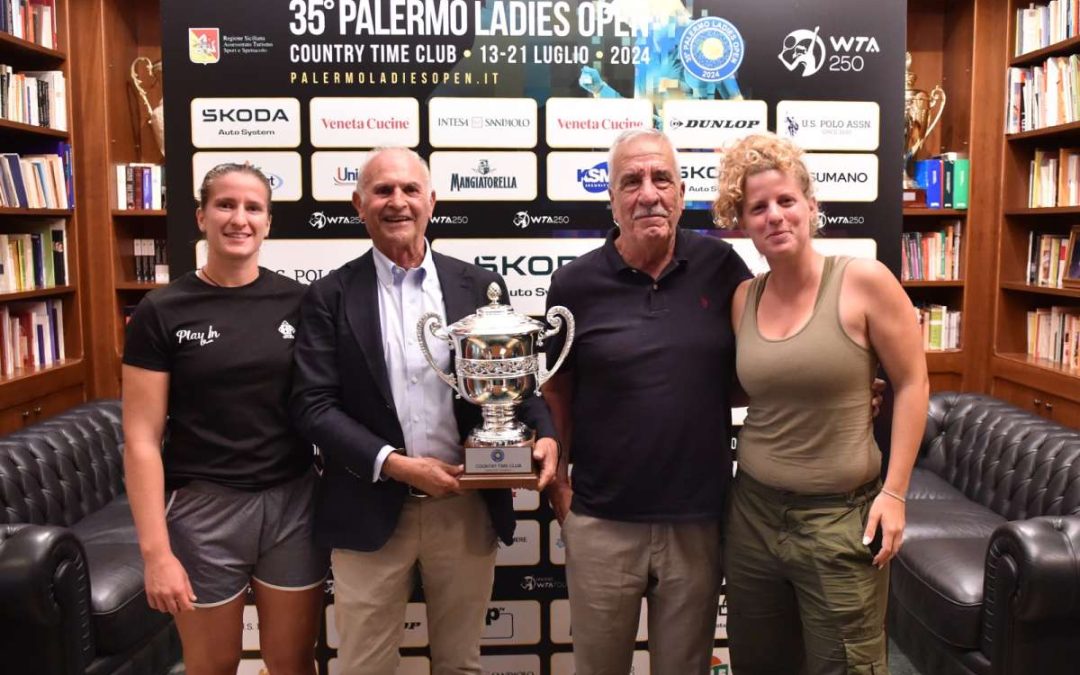 Poker di azzurre in tabellone al Palermo Ladies Open