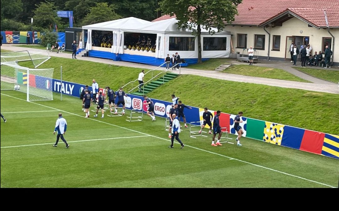 Azzurri al lavoro a Iserlohn, prima seduta verso la Croazia