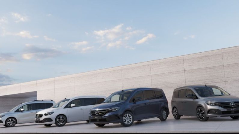 Mercedes-Benz completa e aggiorna la gamma dei small van