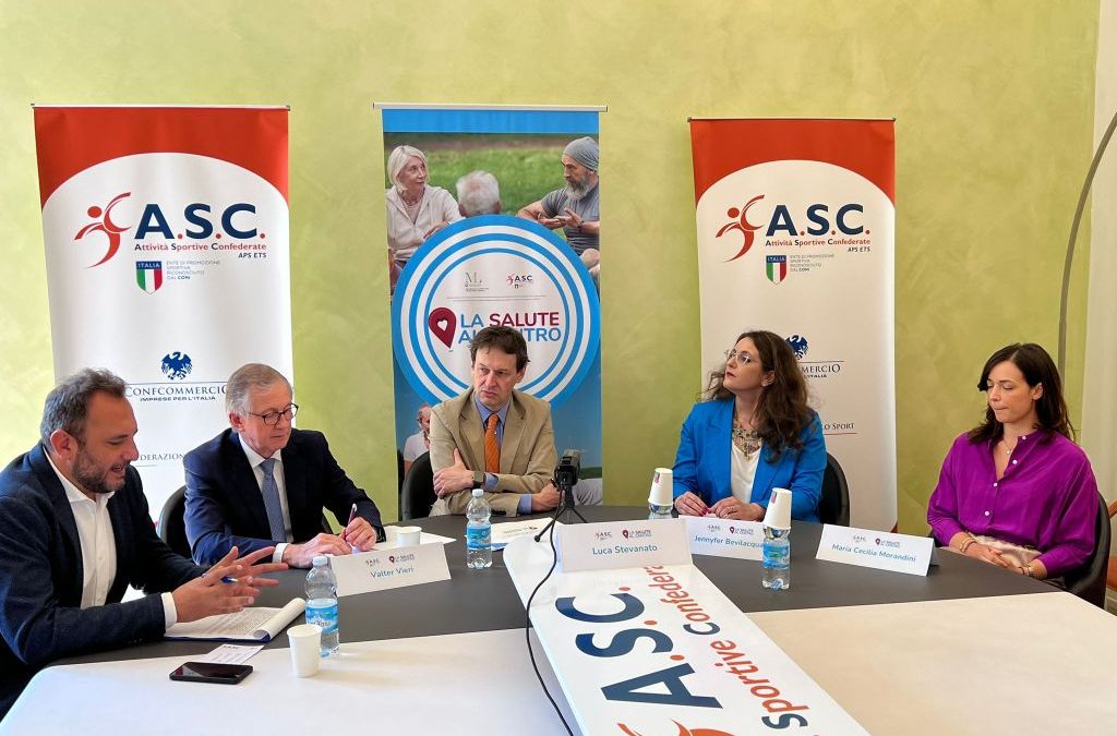 “La Salute al Centro”, al via progetto di Attività Sportive Confederate