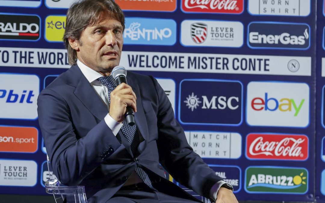 Conte “Il mio Napoli arrabbiato, poche chiacchiere e tanto lavoro”