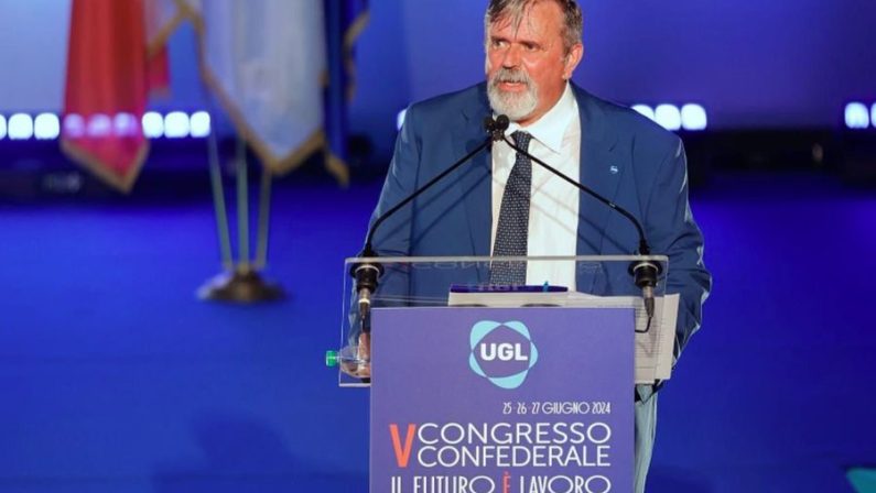 Ugl, Capone rieletto segretario generale “Grande onore”